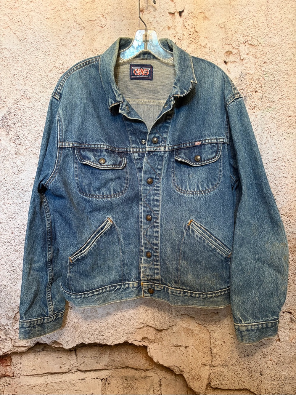 GWG Unisex Vintage Denim Jean Jacket